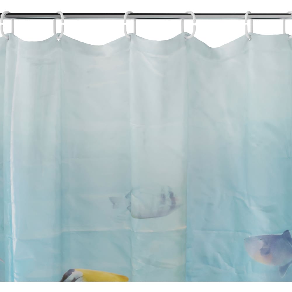 Perdea dus Tholen GoodHome, peva, 180x200 cm, multicolor