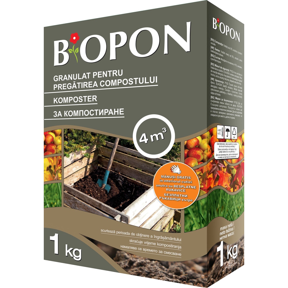 Compost universal pentru plante Biopon, 1 kg