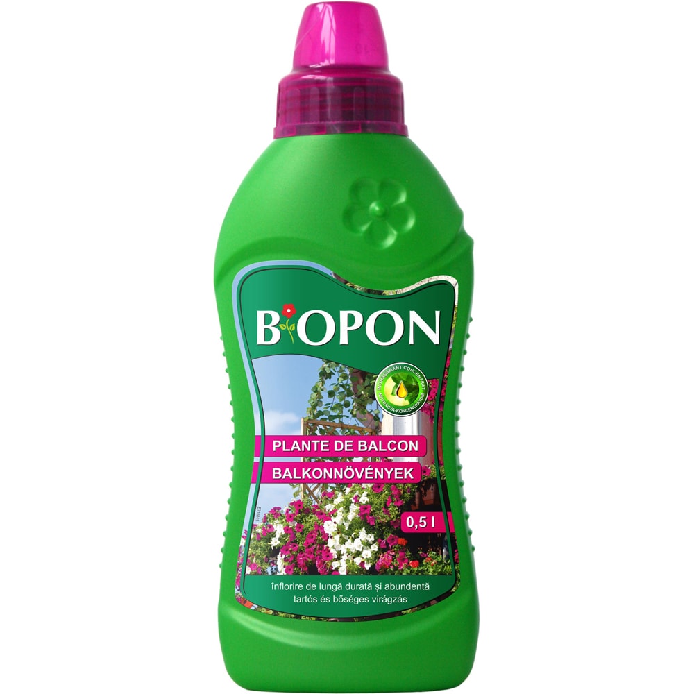 Ingrasamant pentru plante de balcon Biopon, 0.5 L