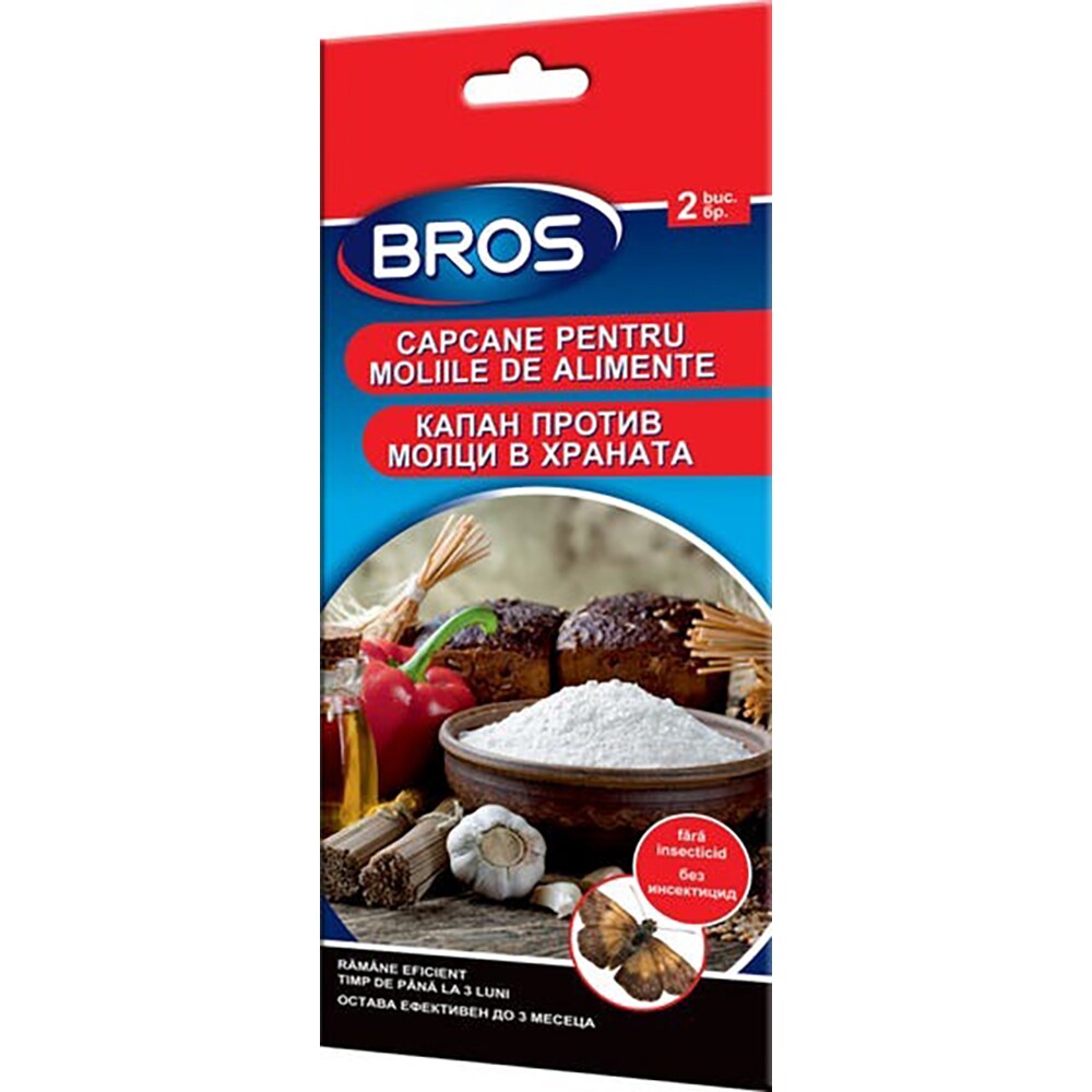 Capcana pentru molii de alimente BROS, 2 buc