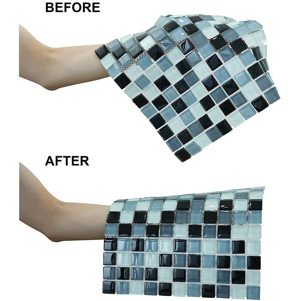 Plasa adeziva mozaic Diall, 30x30 cm, transparent