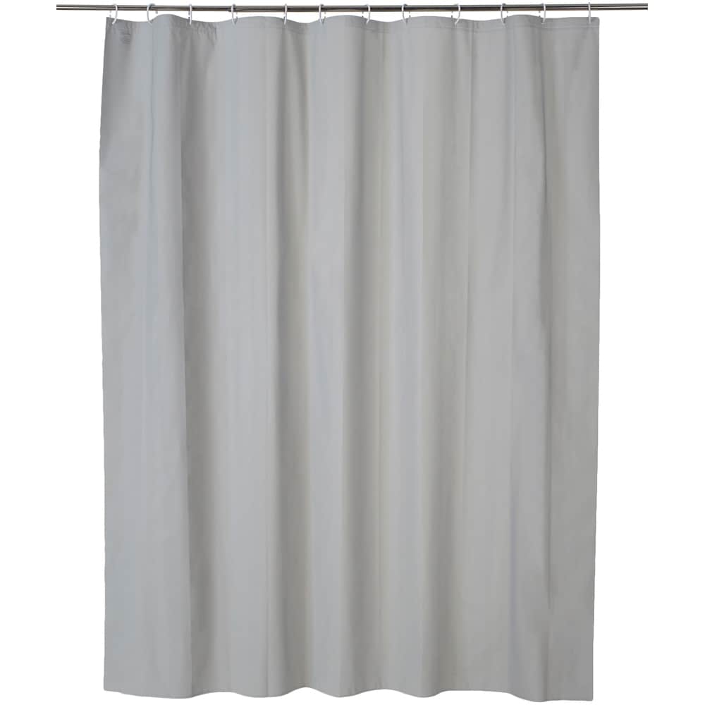 Perdea dus Drina GoodHome, poliester, 180x200 cm, gri