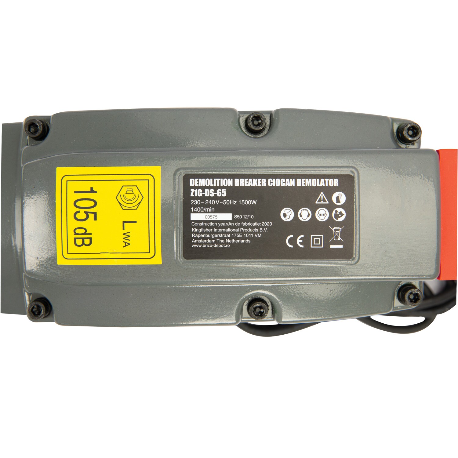 Ciocan demolator Z1G-DS-65, 230 V, 1500 W, 45 J, 1400 bpm
