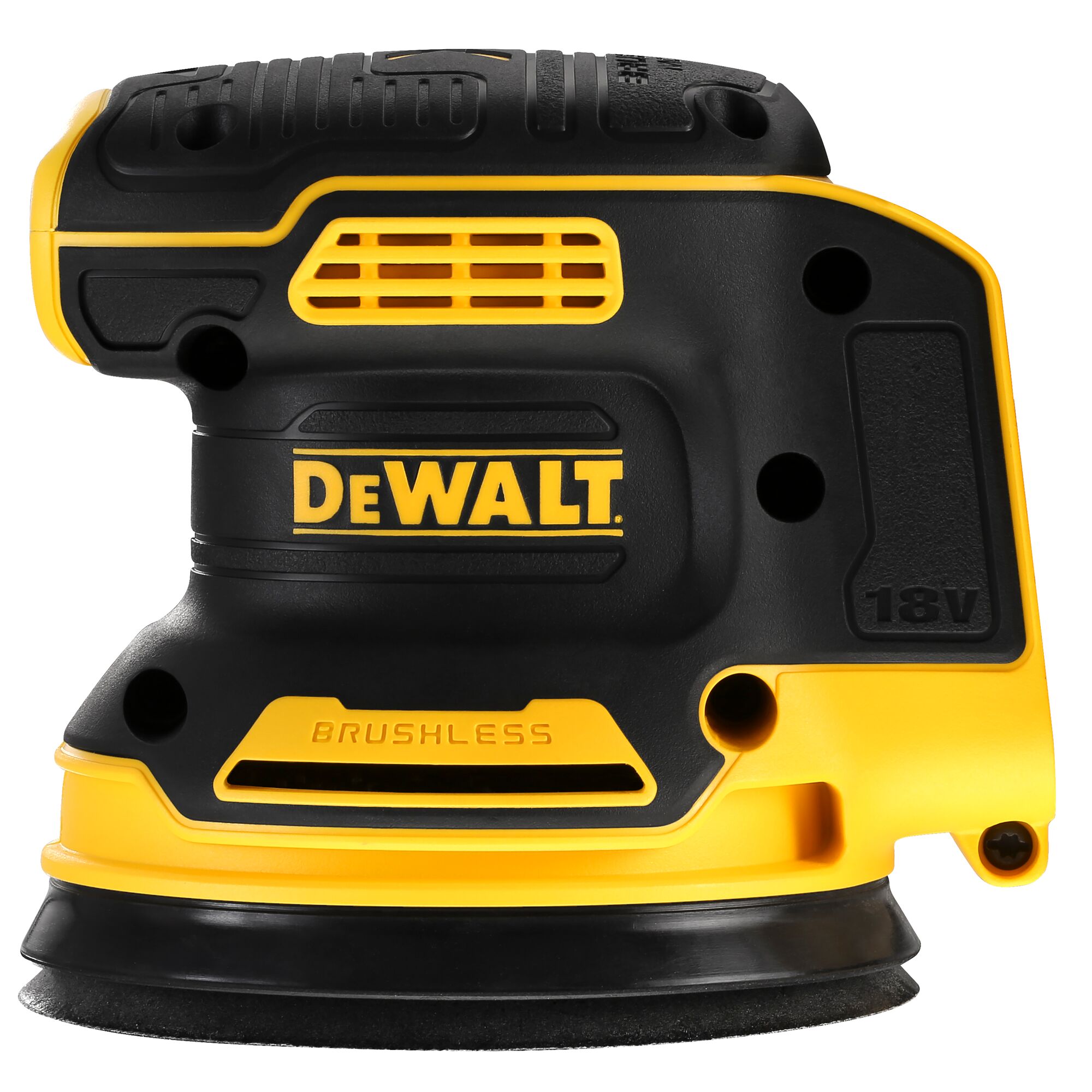 Slefuitor orbital DeWALT DCW210N-XJ, 18V, 12000RPM, Disc 125mm, fara acumulator