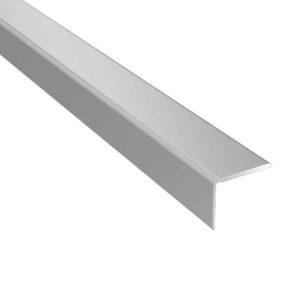 Profil de finisare GOODHOME Anod, aluminiu, 25 x 2000 mm, gri