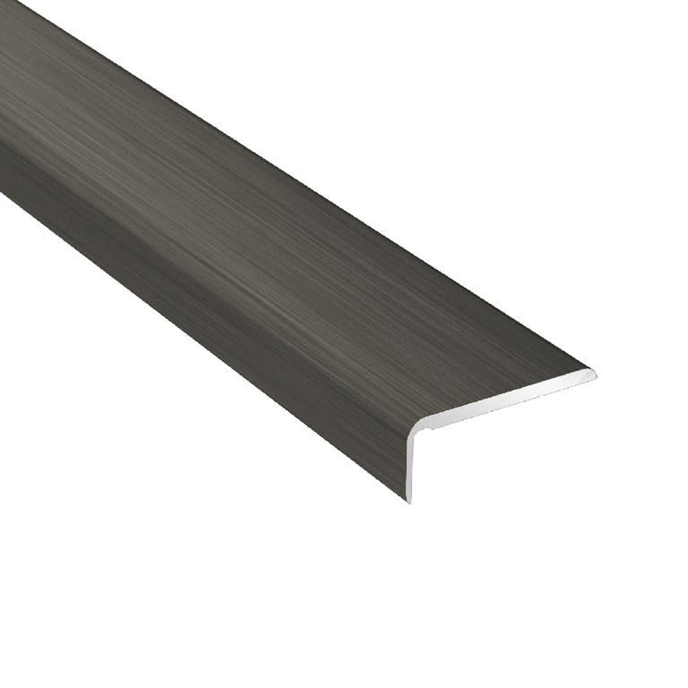 Profil de finisare GoodHome, 93x1.5 cm, gri inchis