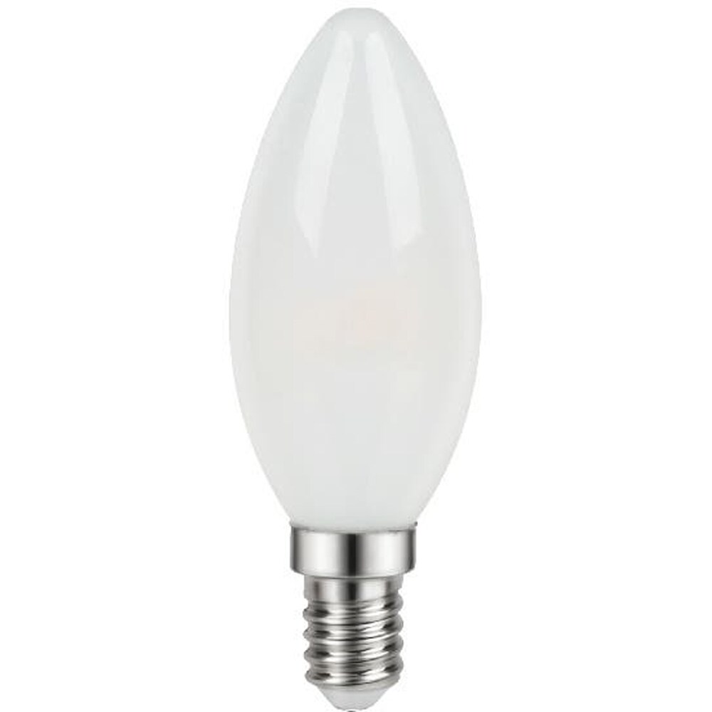 Set 3 becuri LED DIALL, E14, 3.4W, 470lm, 2700K