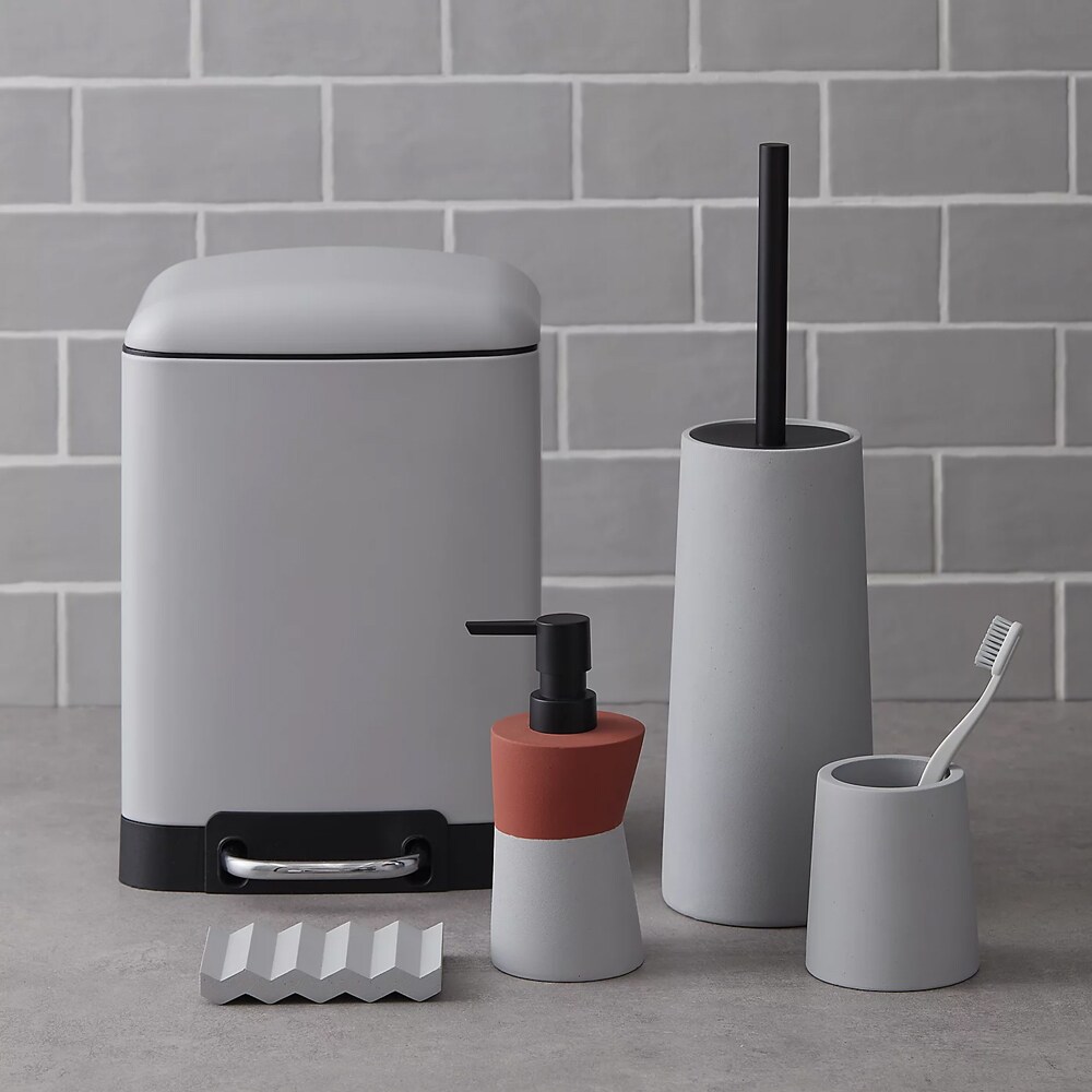 Pahar baie GOODHOME Elland, rasina poliuretanica, efect de beton