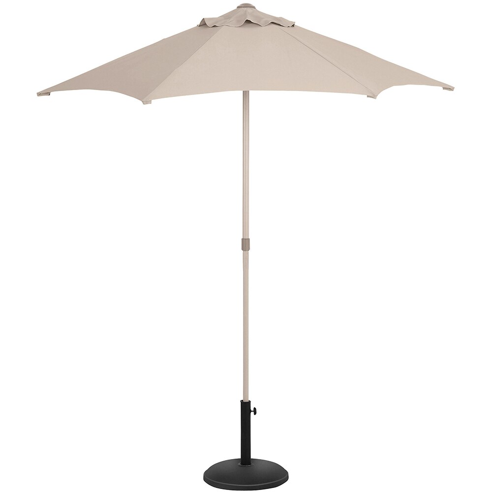 Umbrela terasa GOODHOME Carambole, aluminiu, 200 x 215 cm, bej