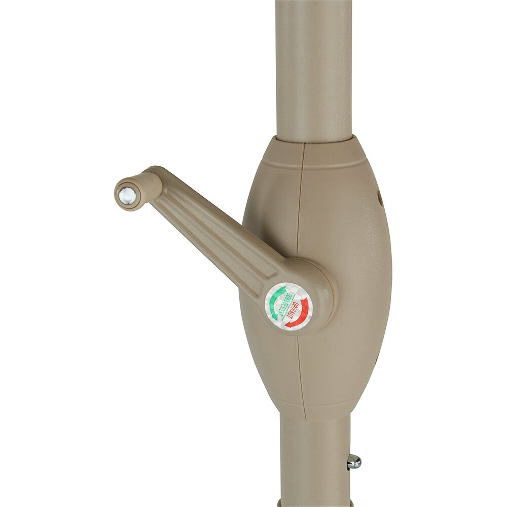 Umbrela terasa GOODHOME Carambole, aluminiu, 300 x 197 cm, bej