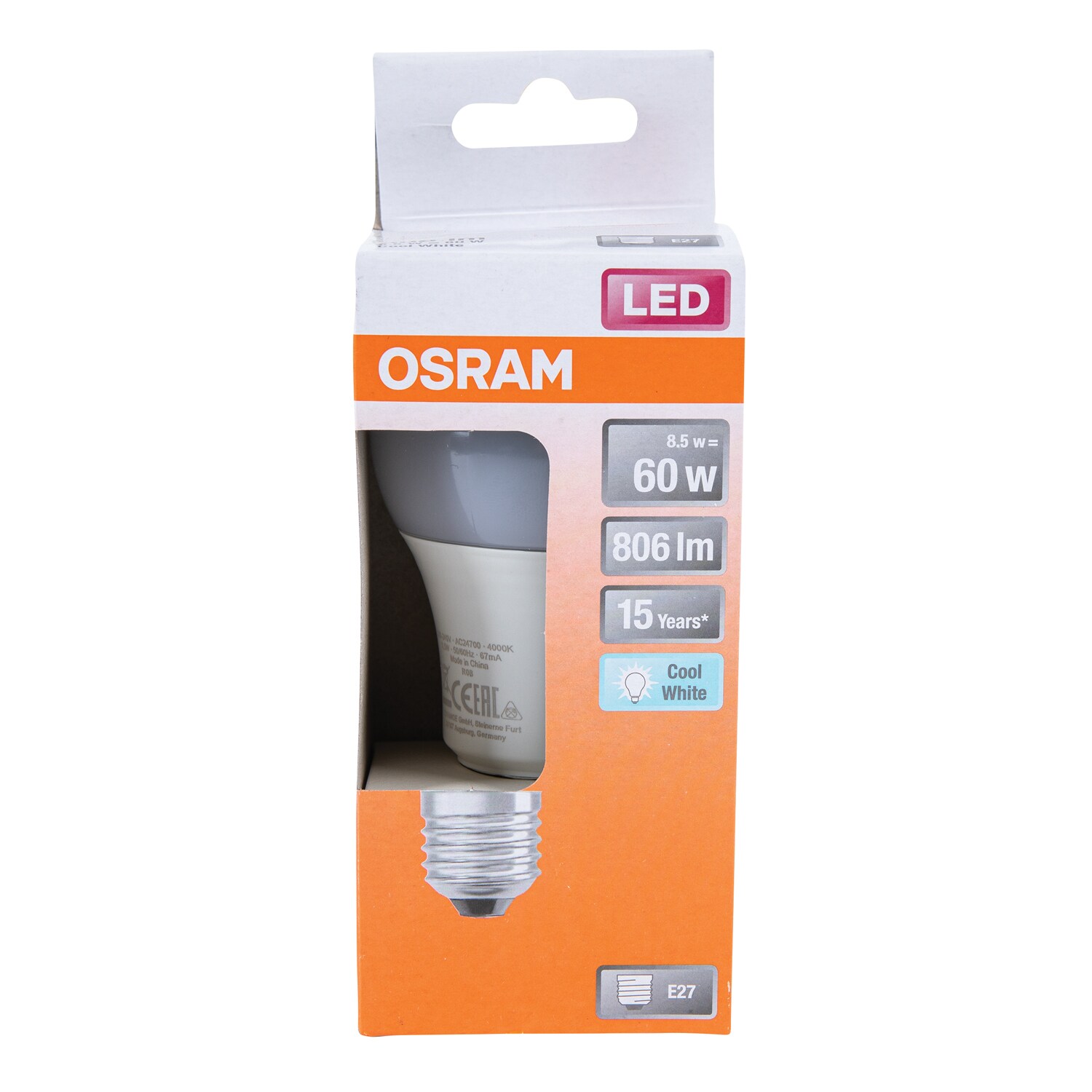 Bec Led Osram E27 85W 806Lm Neutr