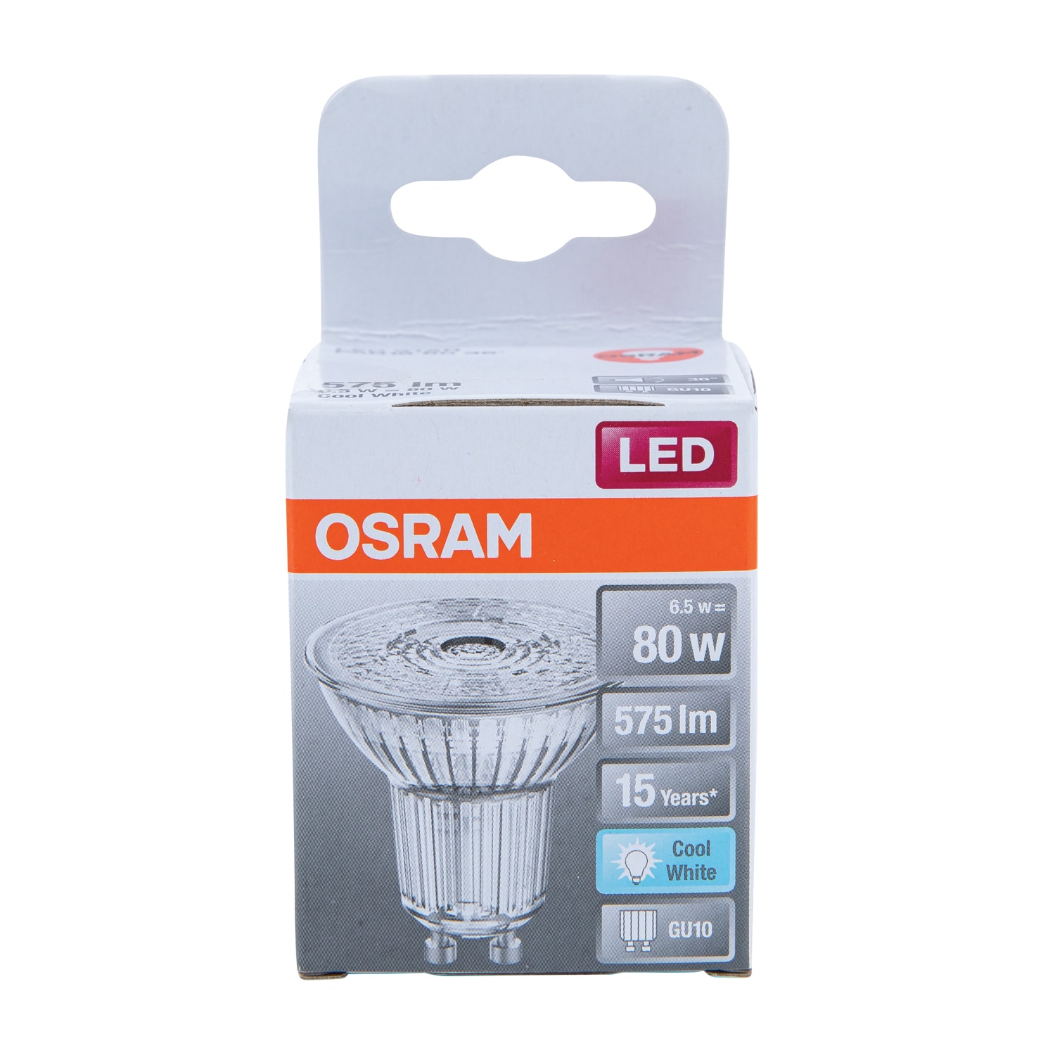 Bec, GU10, 6.9 W, 575 LM, neutru  Osram