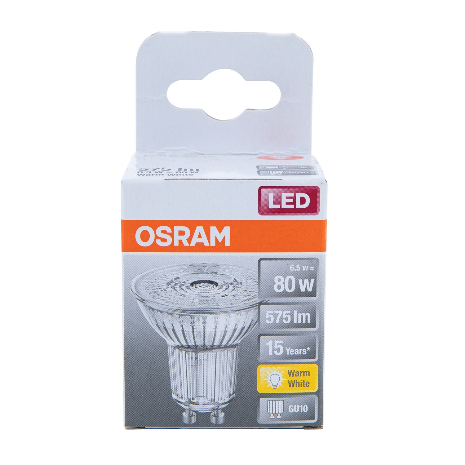 Bec, GU10, 6.9 W, 575 LM, cald  Osram