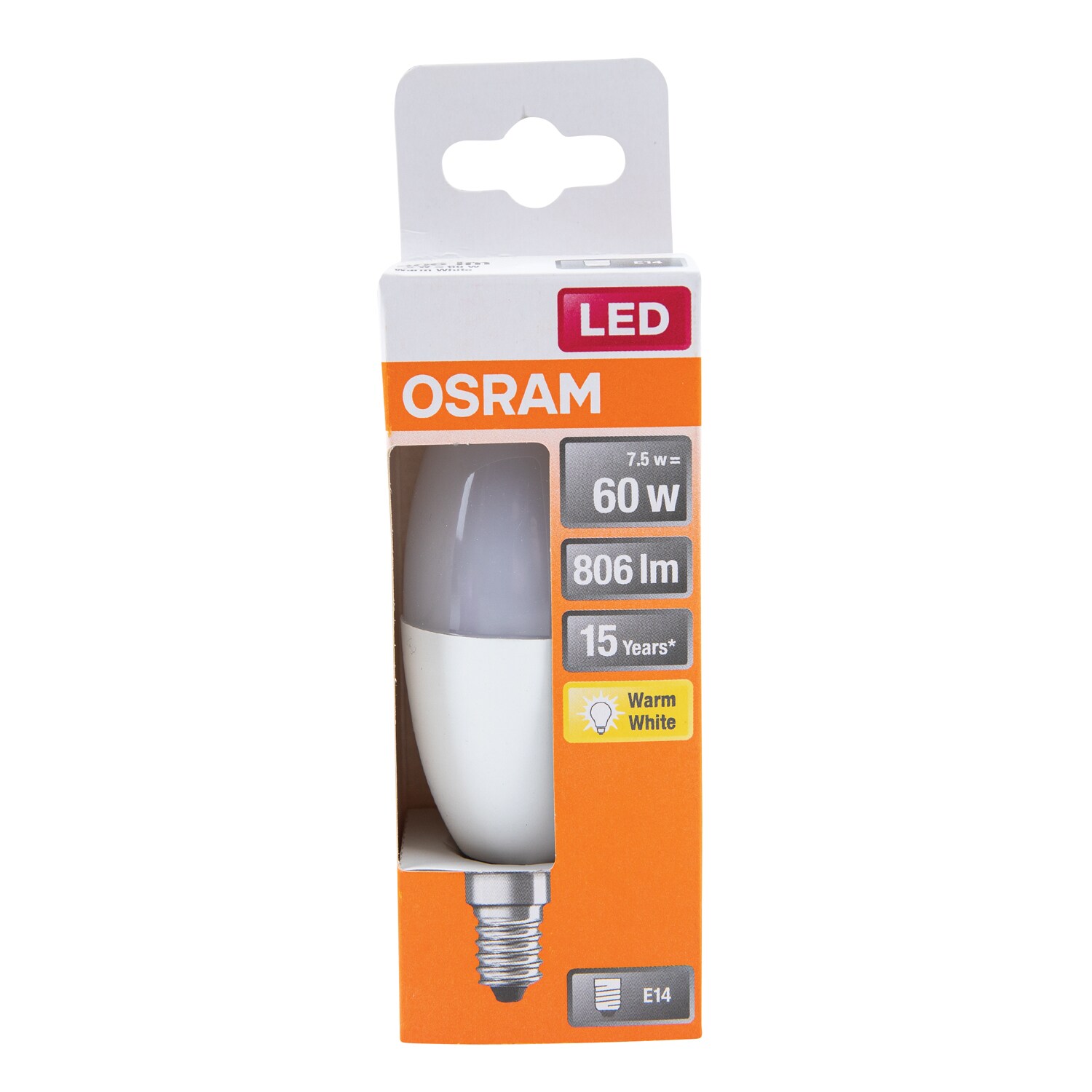 Bec Led Osram S E14 8W Filamcald