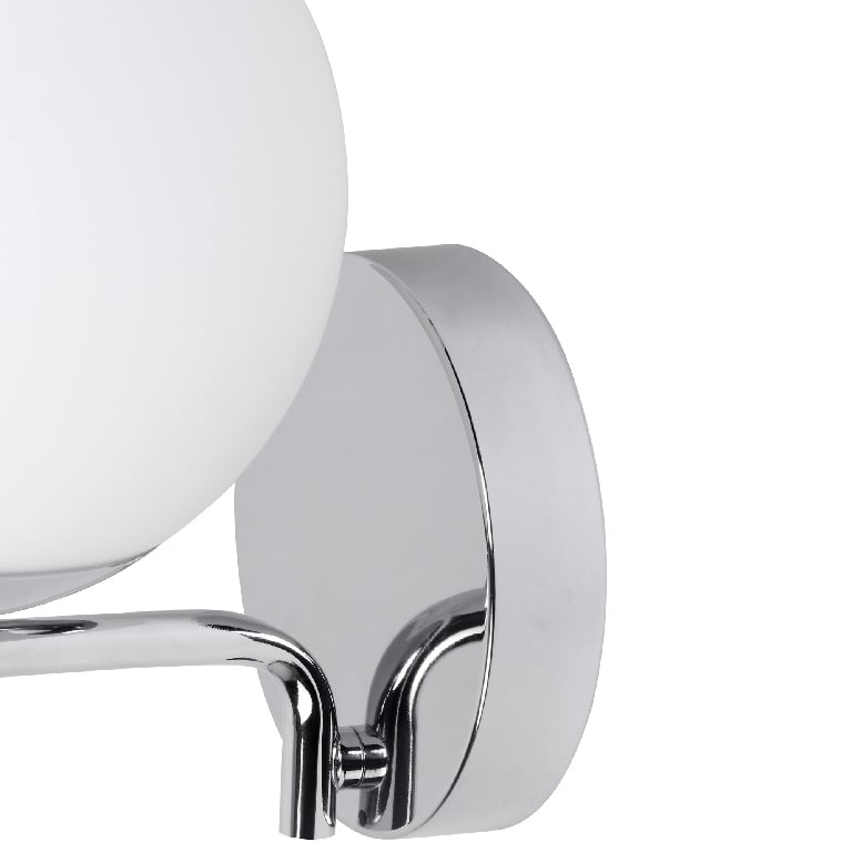 Aplica GOODHOME Dorres, 40W, lumina calda, argintiu