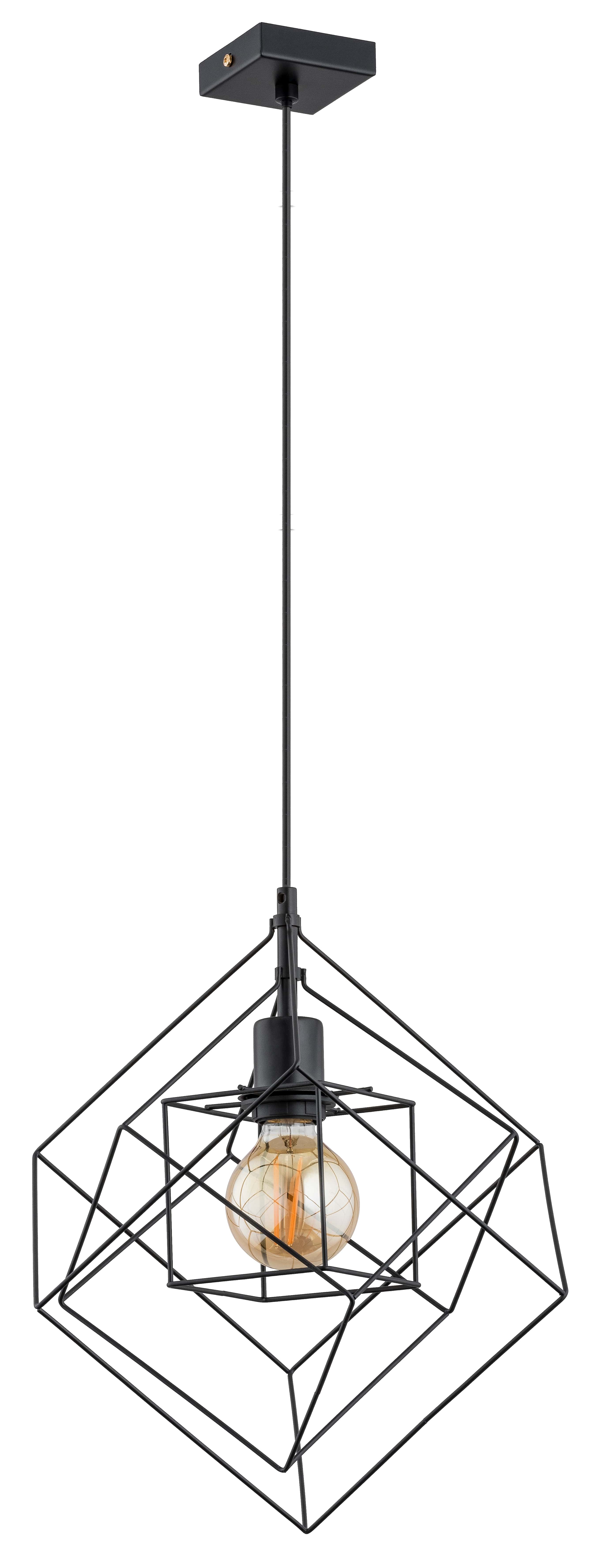 Lustra tip pendul, Negru, 60 W, 1 x E27  Alfa Conti