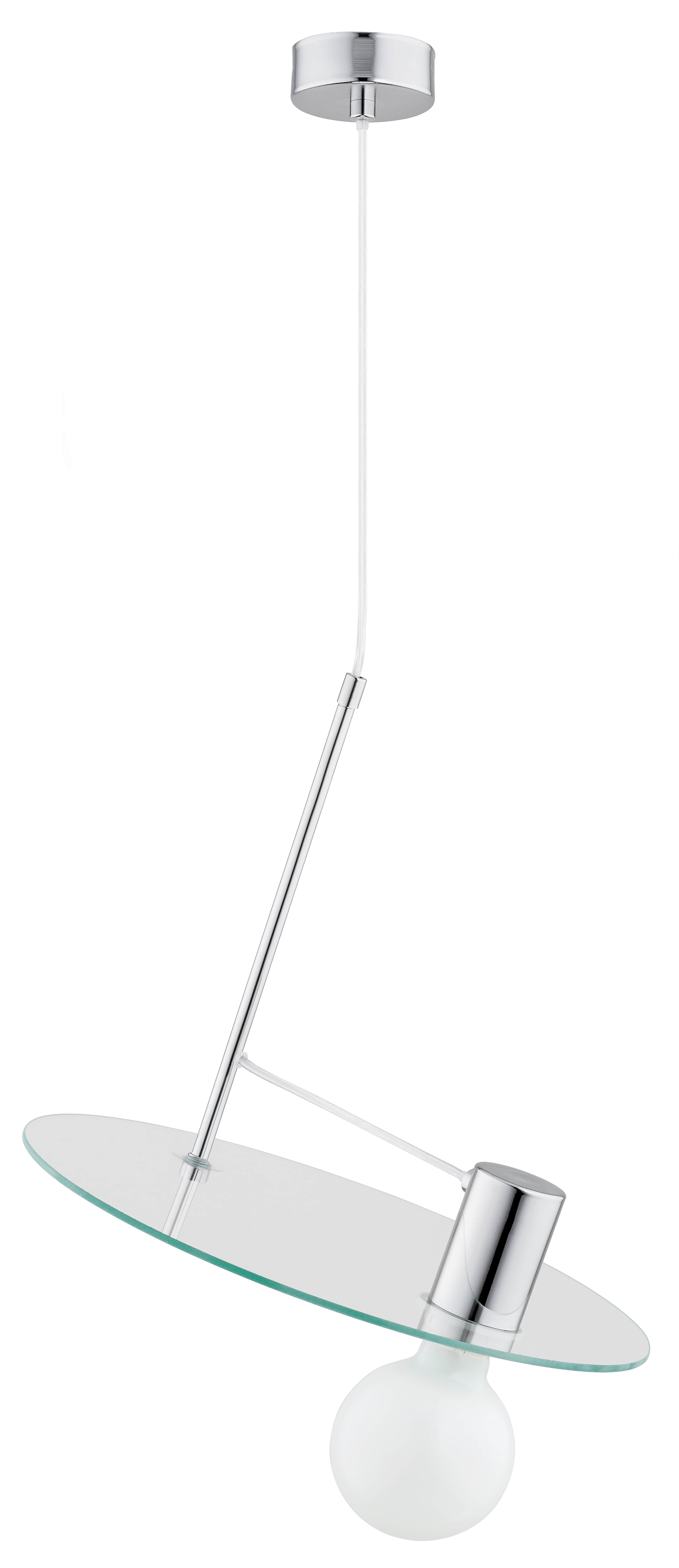 Lustra tip pendul, Negru/Alb, 60 W, 1 x E27  Alfa Osw