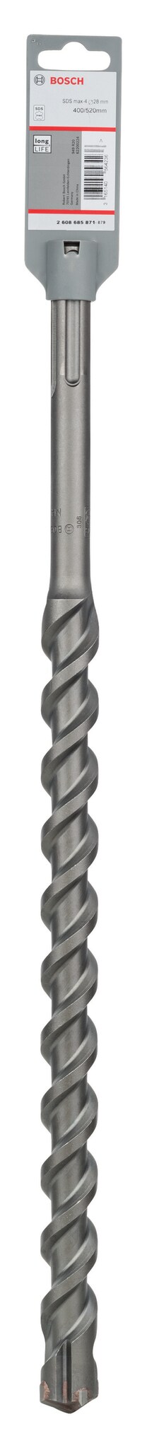 Burghiu SDS-Max-4 Bosch; 28 x 400/520 mm