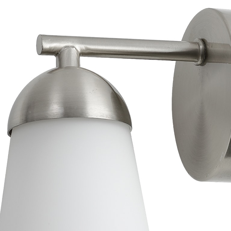 Aplica GOODHOME Dudhon, 4.2W, IP44, alb-argintiu