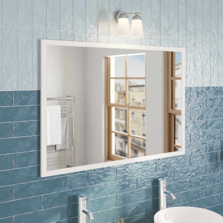 Aplica GOODHOME Dudhon, 2 x 4.2W, IP44, alb-argintiu