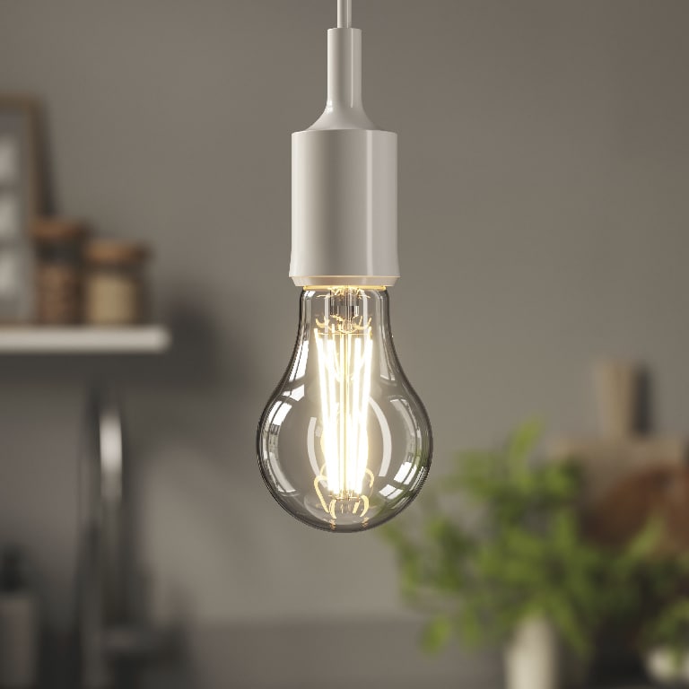 Set 3 becuri LED DIALL, E27, 10.5W, 1521lm, 2700K