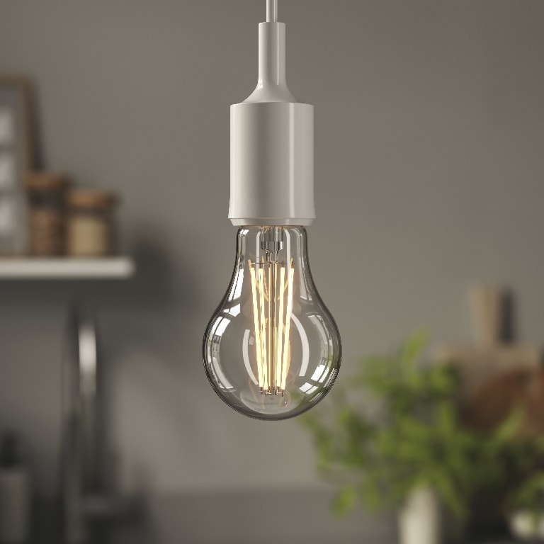 Set 3 becuri LED DIALL, E27, 10.5W, 1521lm, 2700K