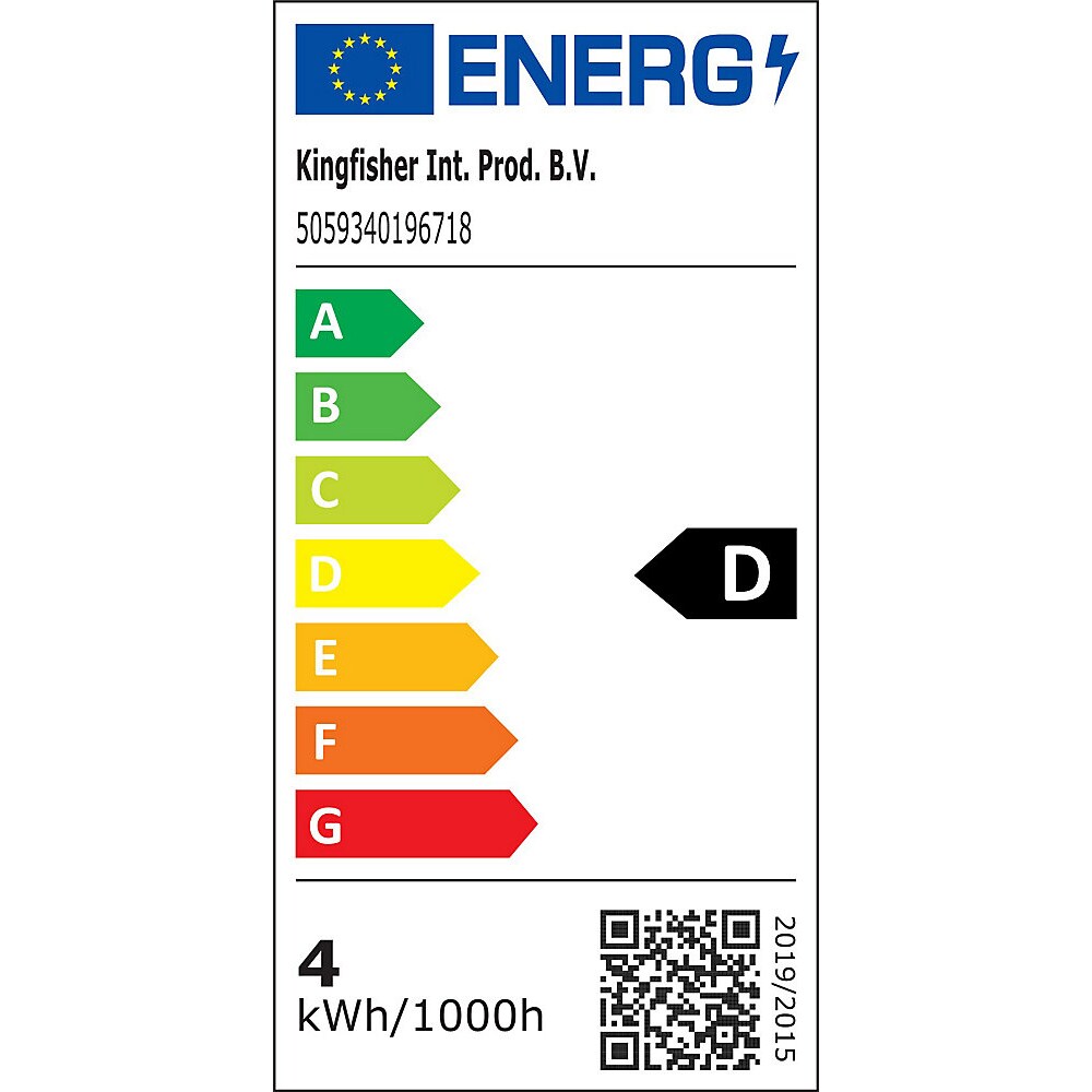 Bec LED cu filament DIALL, E14, 3.4W, 470lm, 2700K
