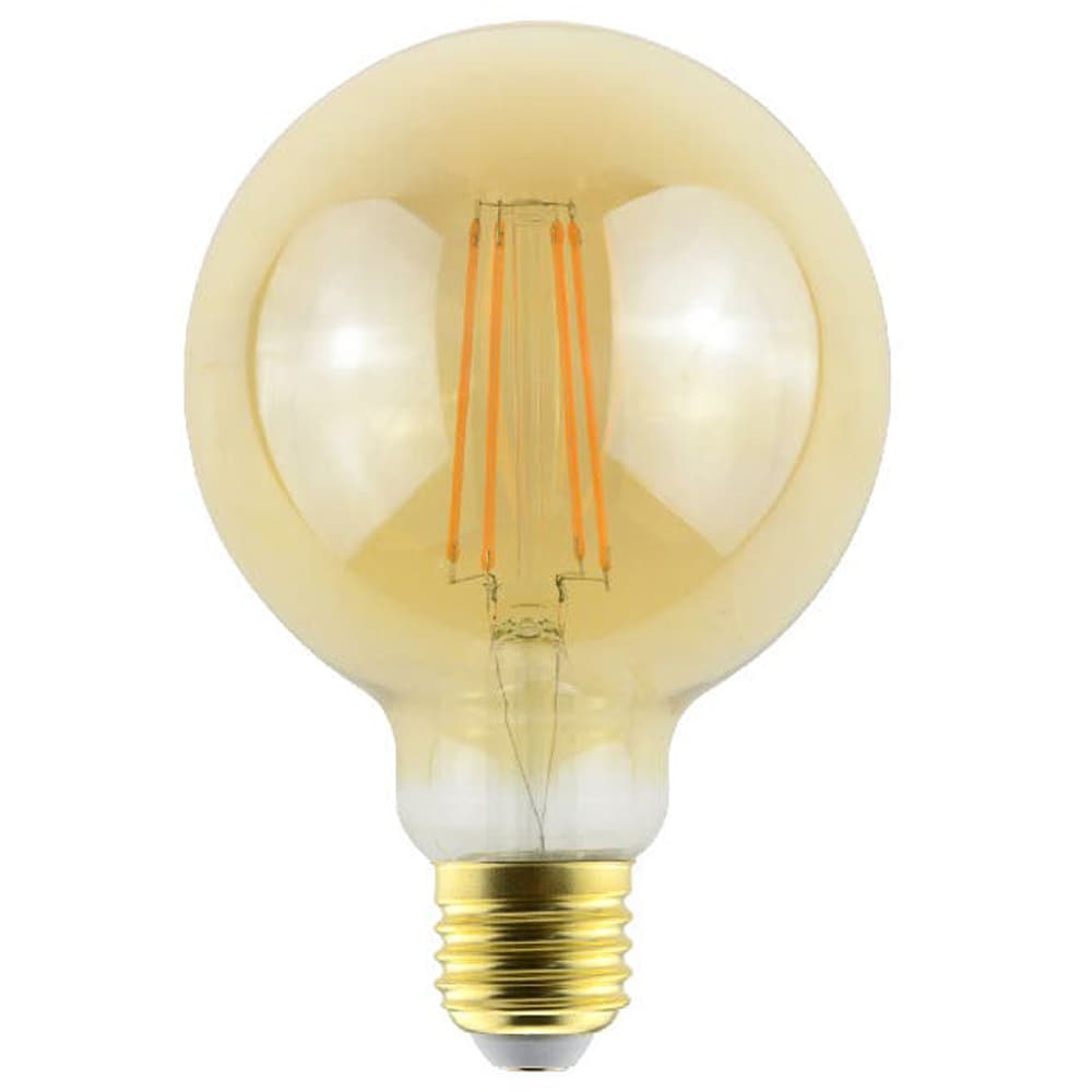 Bec LED decorativ G95 DIALL, E27, 8.5W, 806lm, 1800K