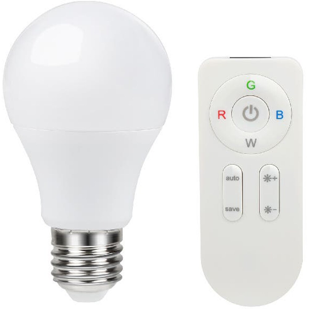 Bec LED RGB A60 DIALL, E27, 8.4W, 806lm, 2700K