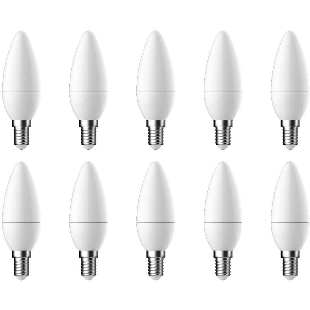 Set 10 becuri LED DIALL, E14, 25W, 4000K