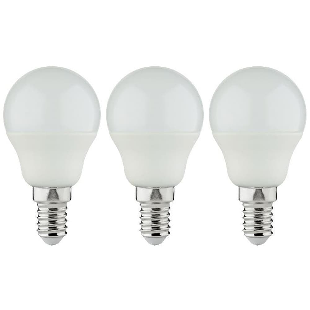 Set 3 becuri LED DIALL, E14, 4.2W, 470lm, 4000K