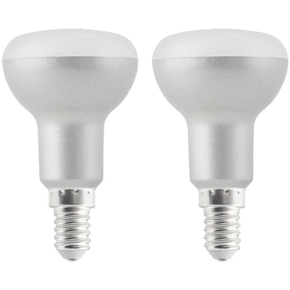 Set 2 becuri LED DIALL, E14, 4.2W, 470lm, 4000K