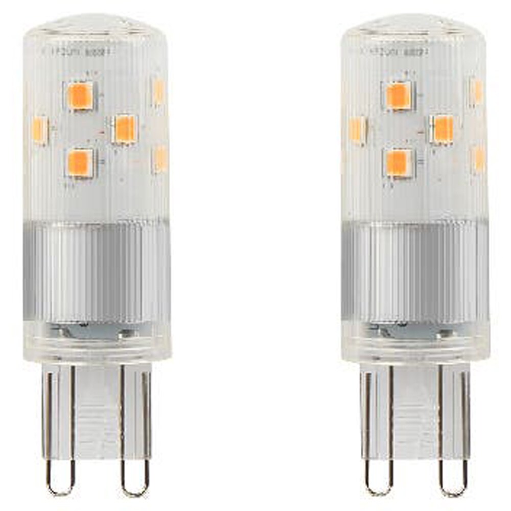 Set 2 becuri LED DIALL, G9, 3.8W, 4000K