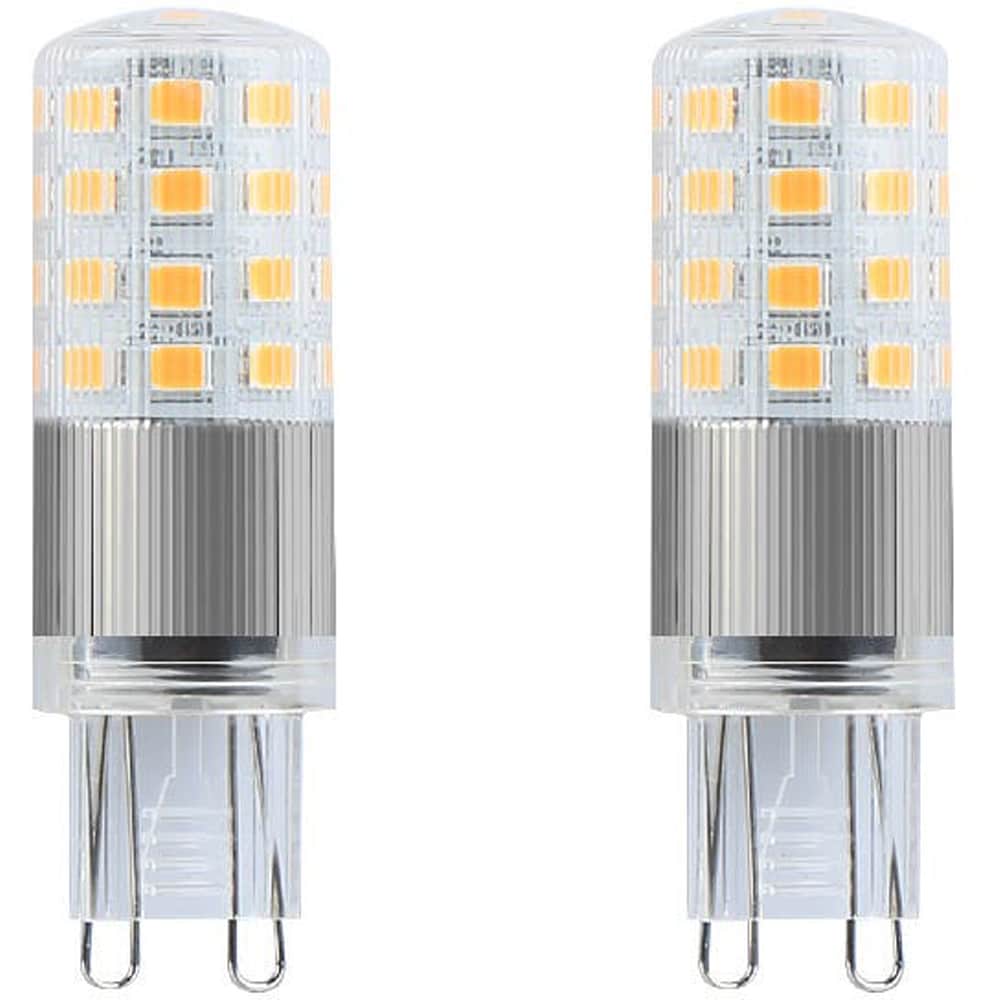 Set 2 becuri LED DIALL, G9, 4W, 3000K
