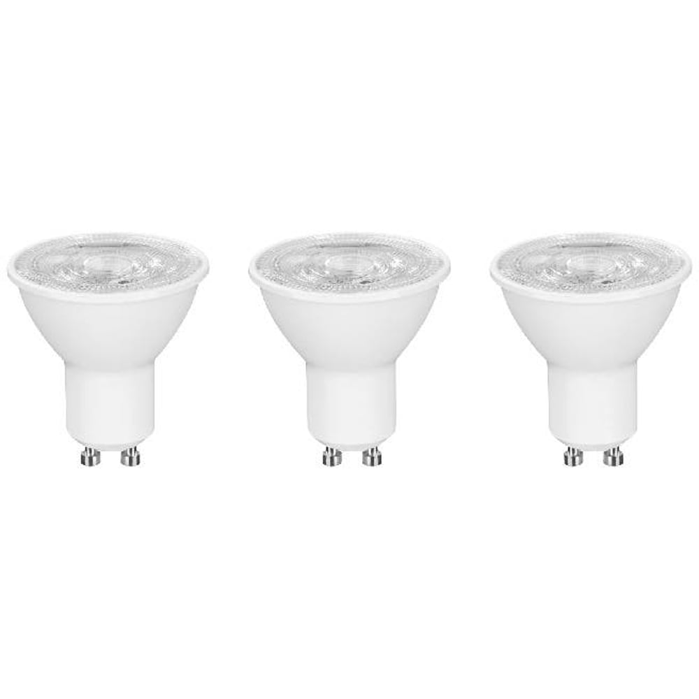 Set 3 becuri LED DIALL, GU10, 3.6W, 345lm, 4000K