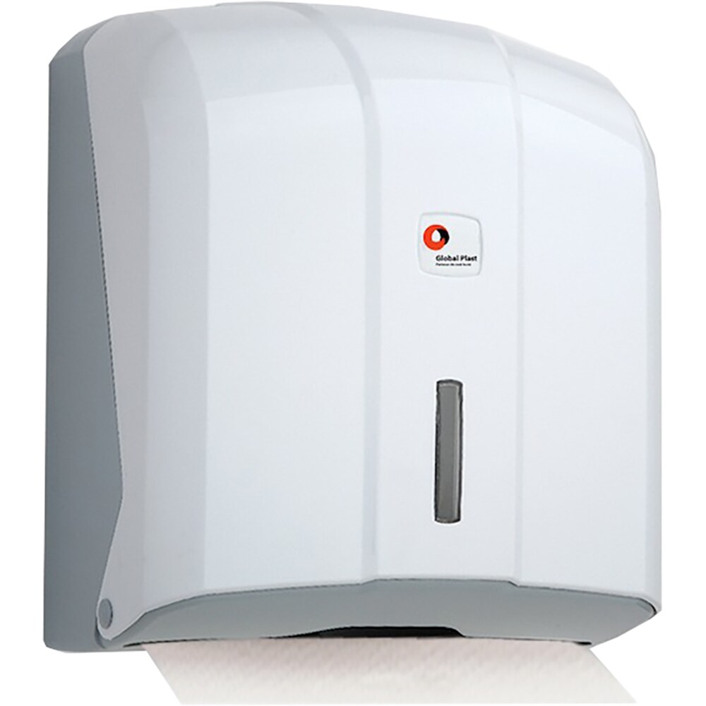 Dispenser pentru prosop hartie LUCART, 26 x 13 x 25 cm, plastic ABS, alb