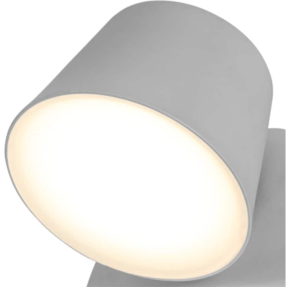 Aplica decorativa Hagals GoodHome, LED integrat, 4 W, 290 lm, corp metalic, alb