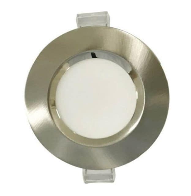 Spot LED incastrat Thorold, fix, 6.1 W, 500 lm, crom