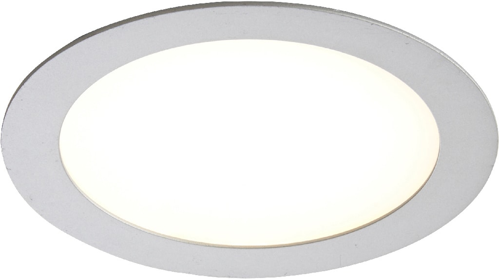 Spot LED incastrat Colours Octave, rotund, argintiu, 10 W, 850 lm, IP20