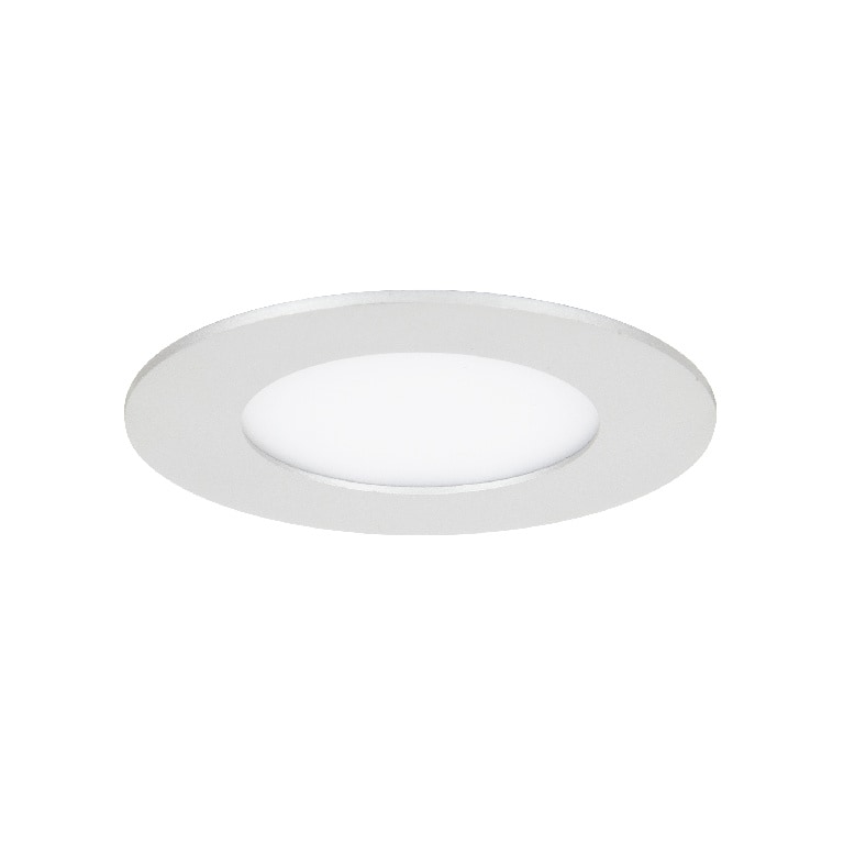 Set 3 spoturi LED incastrate Colours Maia, diametru 8 cm, IP20, argintiu