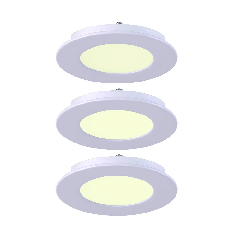 Set 3 spoturi LED incastrate COLOURS Maia, 2.8W, 210lm, alb