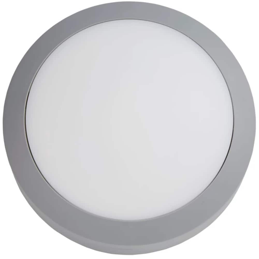 Plafoniera LED COLOURS Sanbo, 11W, 4000K, IP65, gri
