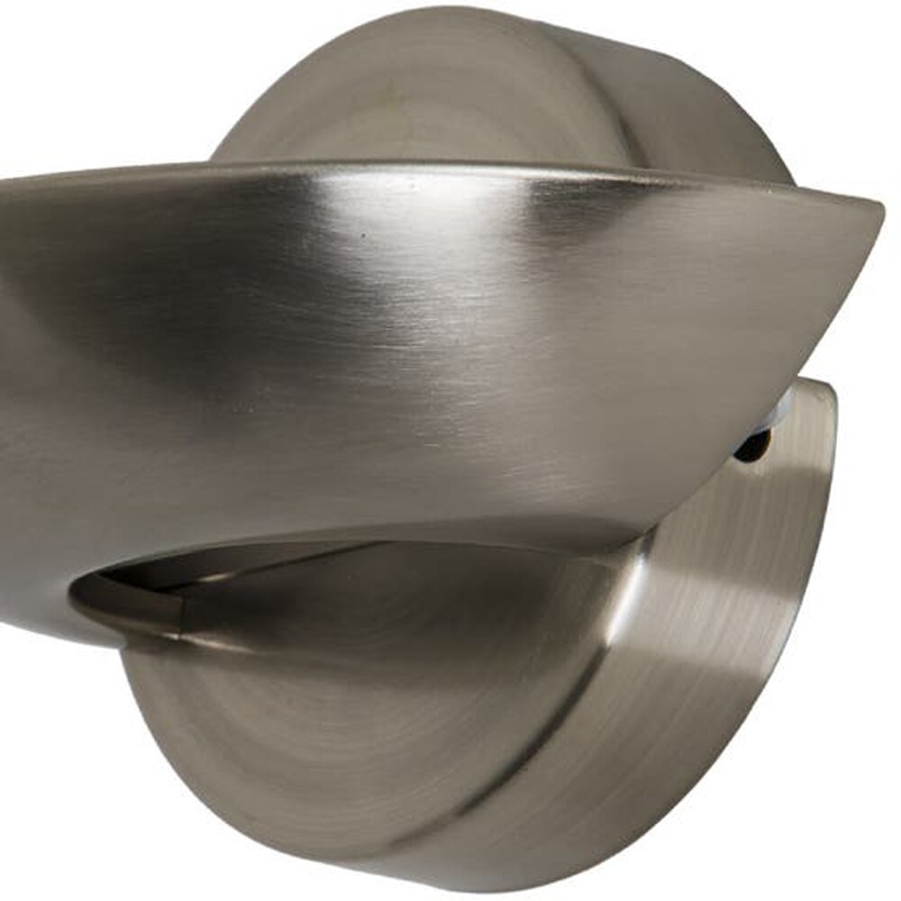 Aplica de perete Wuzit GoodHome, LED integrat, 4 W, 300 lm, argintiu