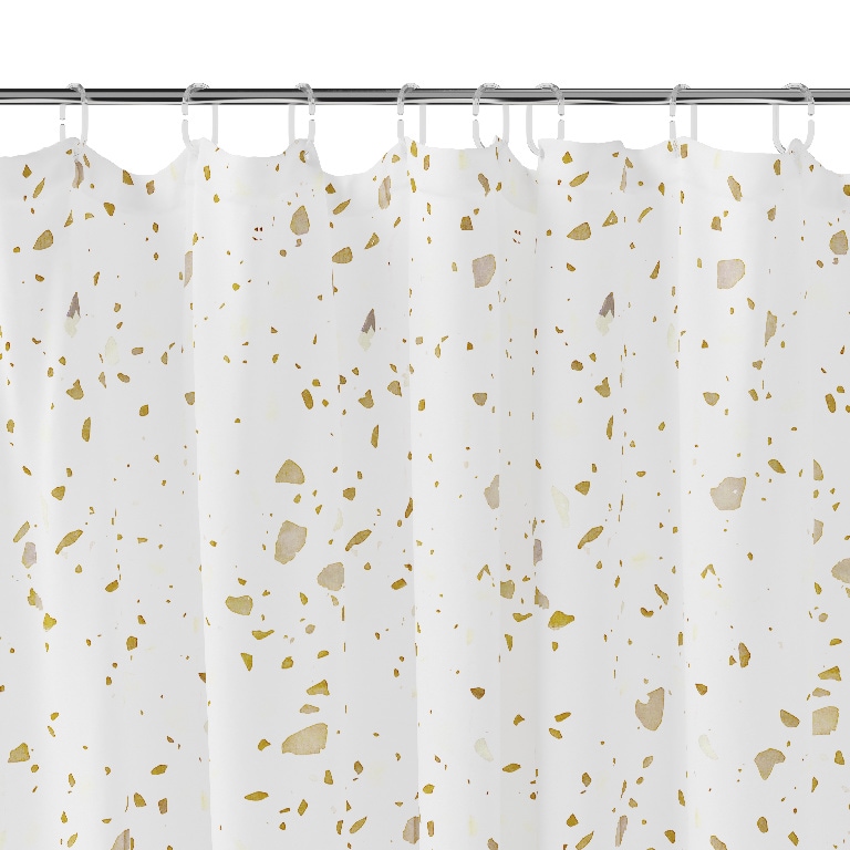 Perdea dus, alb, 200 x 180 cm  GoodHome Elland