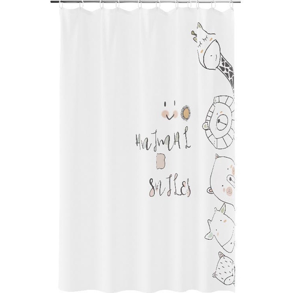 Perdea dus Kids GoodHome, poliester, 180x200 cm, multicolor