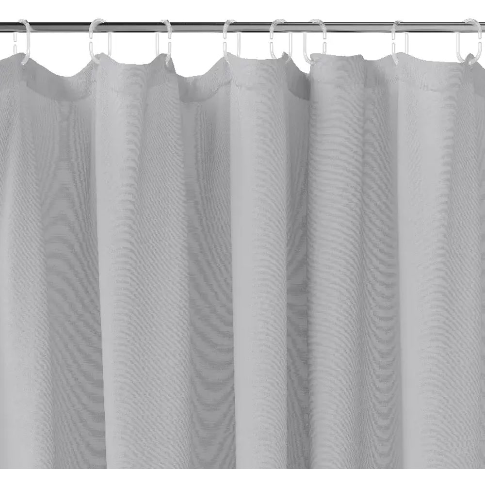 Perdea dus GOODHOME Kina, poliester, 180 x 200 cm, gri