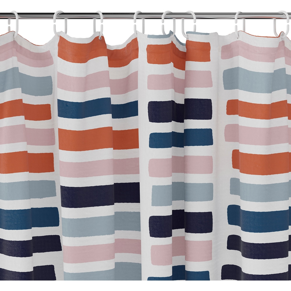 Perdea dus Kina GoodHome, poliester, 180x200 cm, multicolor