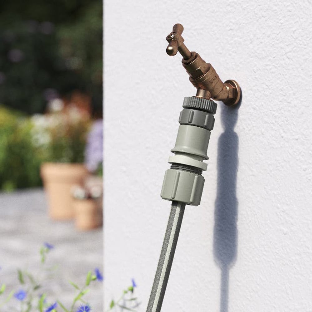 Conector furtun universal 3 in 1 VERVE, kaki