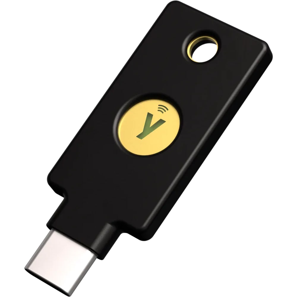 Cheie de securitate YUBICO YubiKey 5C NFC, USB-C, negru