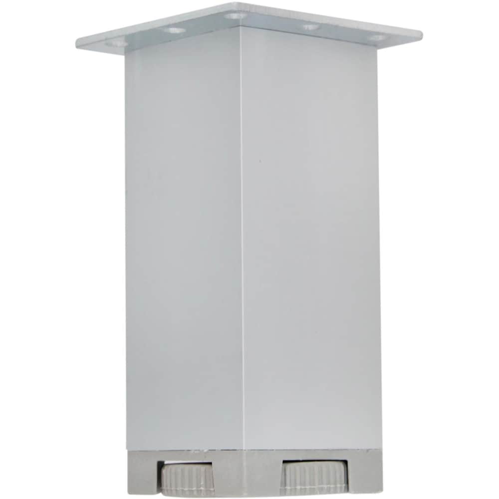Picior reglabil, aluminiu, 40x40x100 mm, set 4 bucati